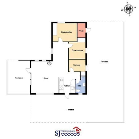 Dejligt Med Gratis Internet I Vrist Sj474 Holiday home Harboor